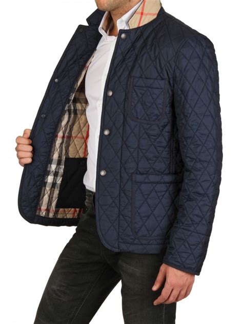 burberry rain jacket mens|Burberry quilted jacket men's.